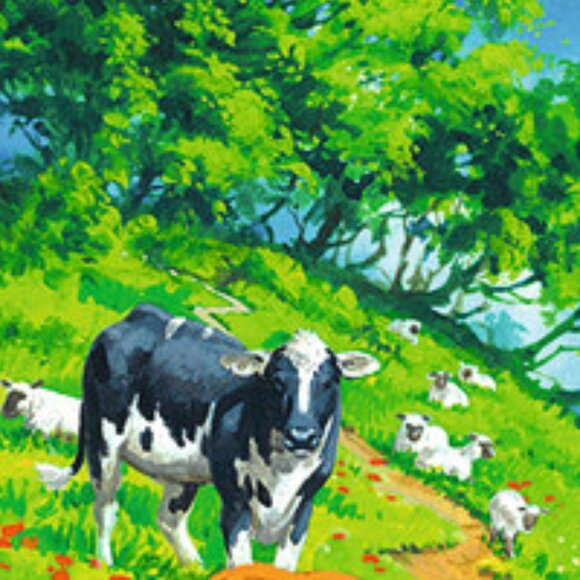 New sealed Ravensburger 100XXL Puzzle-Animals Get Together 100 Pcs Farm Animals - Picture 4 of 16